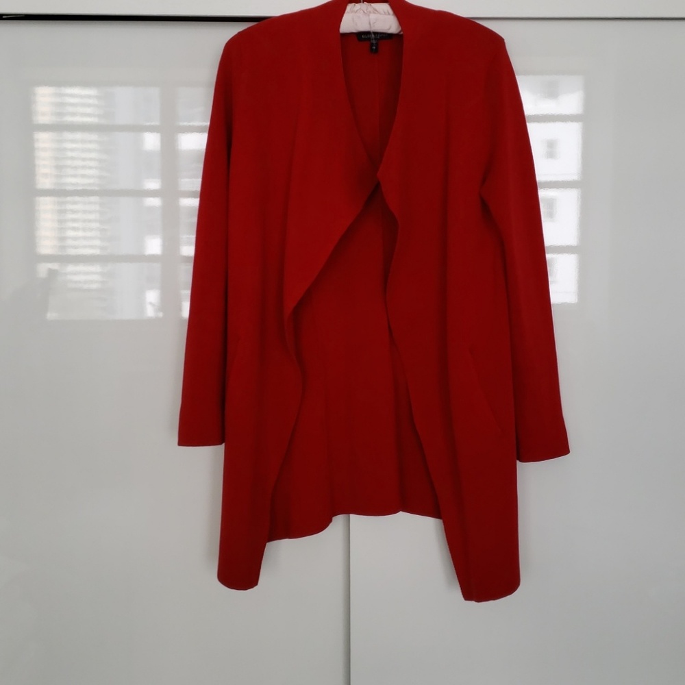 Eileen Fisher red sweater